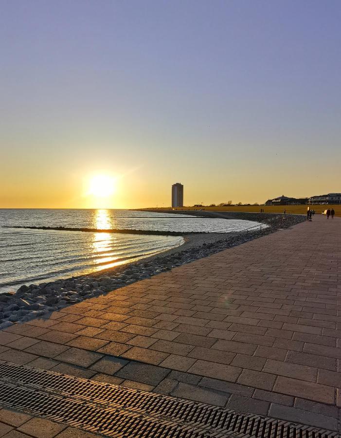 Ferienwohnung An Der Barlter Muehle Im Ersten Og Naehe Nordsee Esterno foto