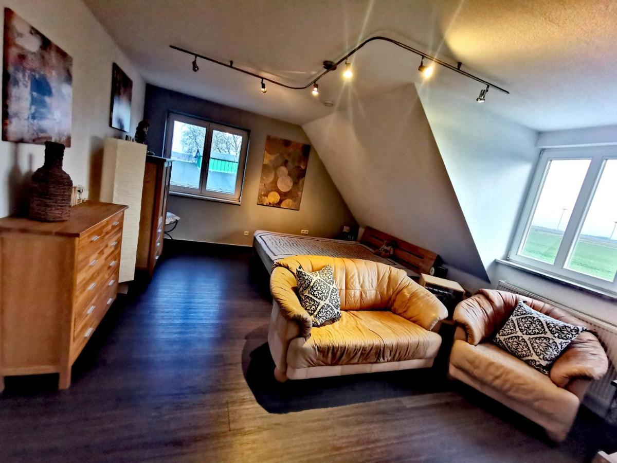 Ferienwohnung An Der Barlter Muehle Im Ersten Og Naehe Nordsee Esterno foto