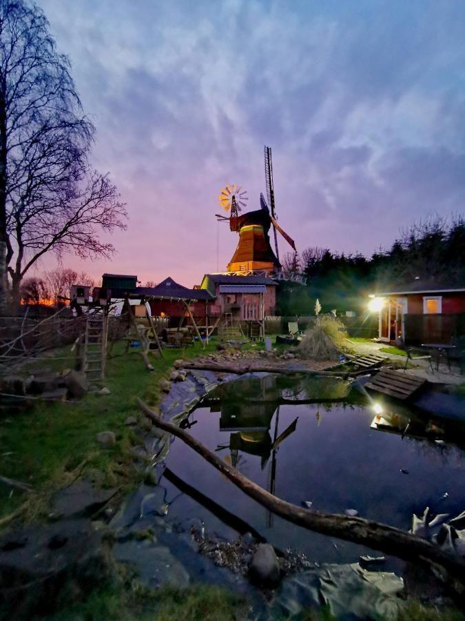 Ferienwohnung An Der Barlter Muehle Im Ersten Og Naehe Nordsee Esterno foto